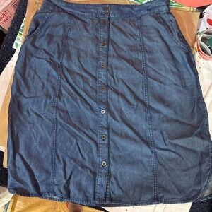 DOWNEAST jean skirt